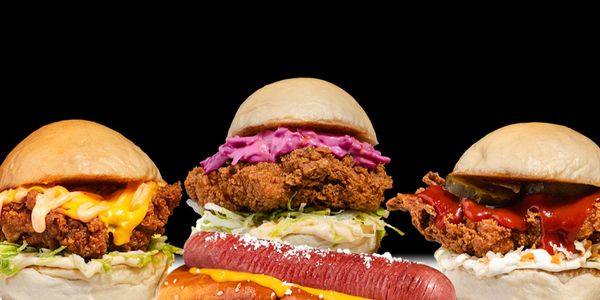 Chicken & Bamba Burger