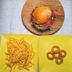 Oldschool Burger
