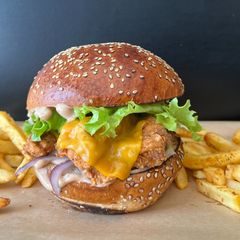 Smash'n Chicken Burger