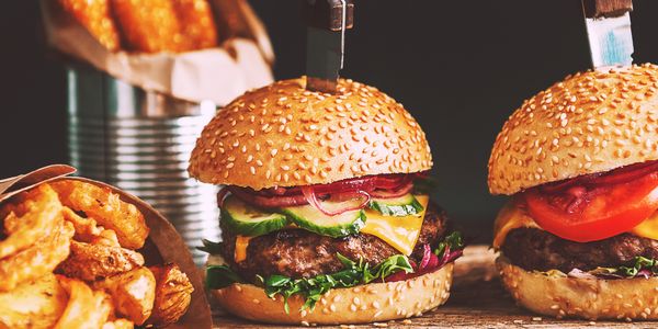 Burger And Hot Dog
