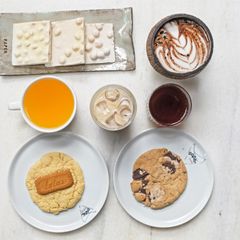 Paper Roasting Coffee And Chocolate